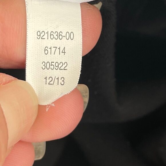 Athleta Revelation Black Crop Capri Legging Pants Run Yoga Train Size Small - Picture 10 of 10